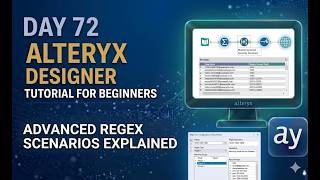 Alteryx Day 72 – Advanced RegEx Scenarios Explained #alteryx #alteryxtutorial #youtubevideo