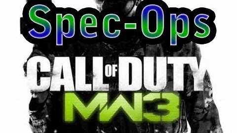 Modern Warfare 3 - MW3 Spec Ops Mission Guide Mission 2 Veteran Mode