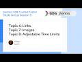 Trusted Tester GDG Vienna Study Group 5: How to test Links, Images, and Adjustable Time Limits