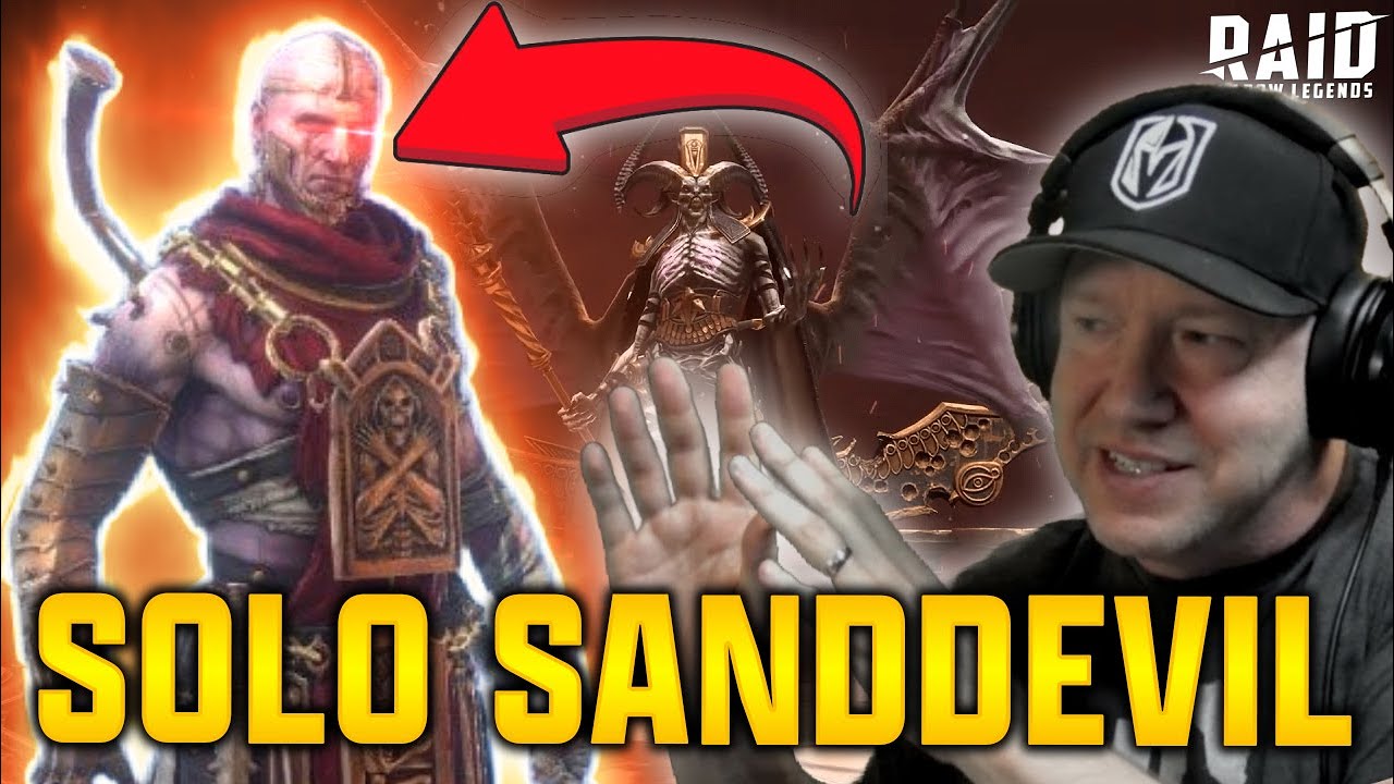 Embry's Build SOLO SANDDEVIL! W/ EMBRYS - EASY BUILD - I LOVE EMBRYS - Raid Shadow ...