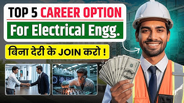 Top 5 High Salary Careers for Electrical Engineers in 2026 ⚡ (Free Courses & Roadmap)