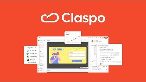 Claspo Lifetime Deal - High-Converting Pop Ups for Your Website
