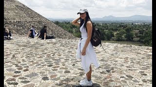 Conocí las PIRÁMIDES de Teotihuacan en MÉXICO! VLOG Vanessa Suárez