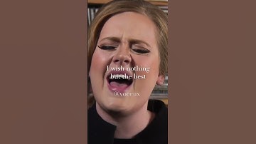 Thumbnail of Adele - Someone Like You #acapella #voice #voceux #lyrics #vocals #music