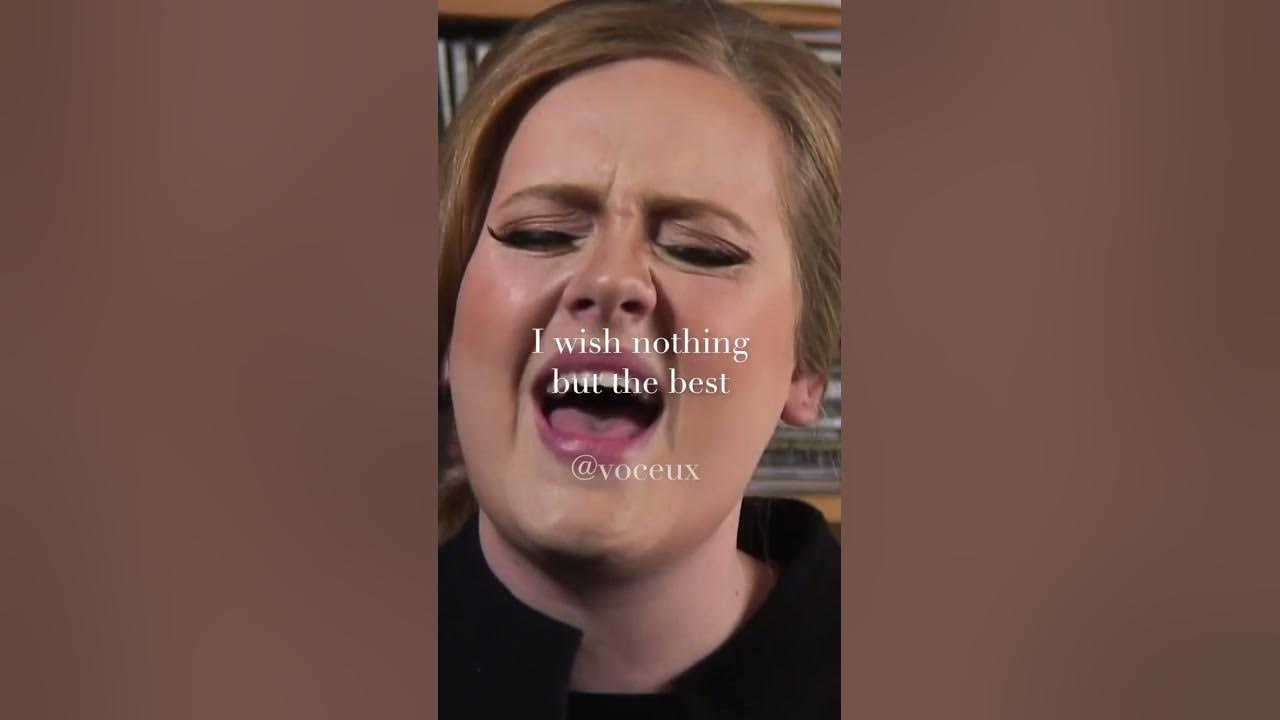 Adele - Someone Like You #acapella #voice #voceux #lyrics #vocals #music