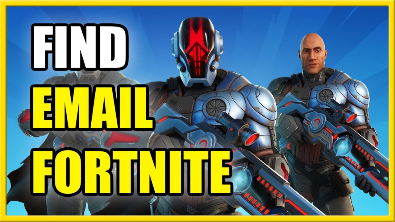 How to check which email address is linked to your Fortnite