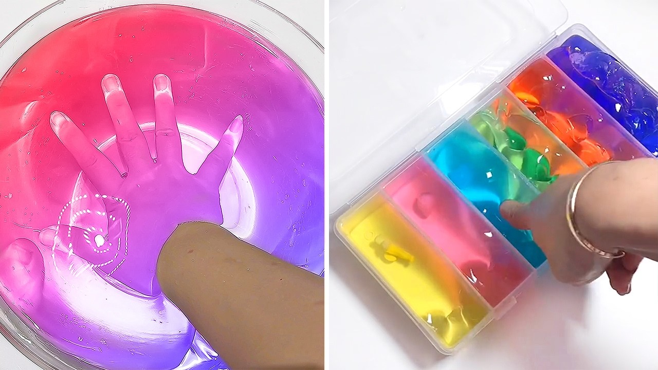Slow Slime 8 Hour of Relaxing Slime ASMR – Soft Textures, Subtle Triggers #808 ...