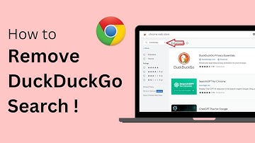 How To Remove DuckDuckGo Search From Google Chrome !