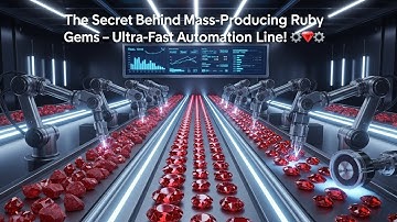 4.0 | The Secret Behind Mass-Producing Ruby Gems – Ultra-Fast Automation Line! 💎⚙️