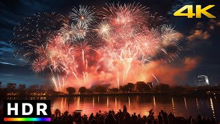 Tokyo Fireworks 2023  Katsushika Noryo Fireworks Festival // 4K HDR (recorded live)