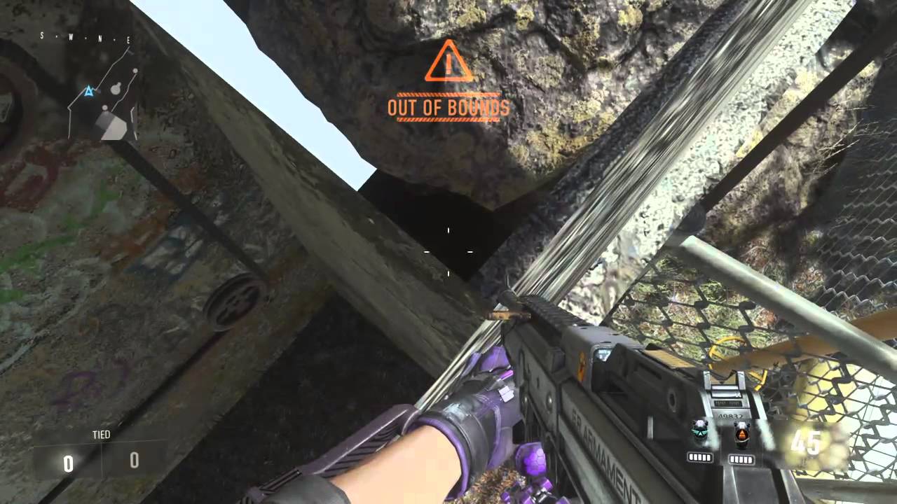 Advanced Warfare - Defender BOTH out of map techniques