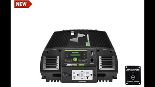 NEW PRODUCT (not)  Stress testing the Jupiter 3000W Pure Sine Wave inverter from  Harbor Freight !!!