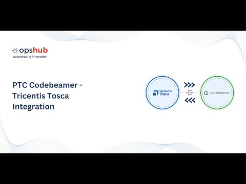 How to Integrate PTC Codebeamer and Tosca