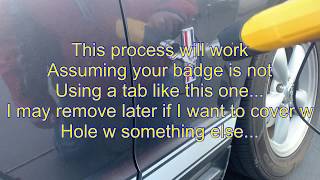 How to de badge a car by Mobiledetail123 126 views 4 years ago 5 minutes, 48 seconds