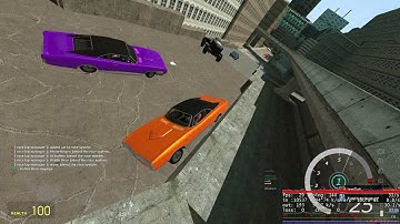 GMOD; Simfphys racing