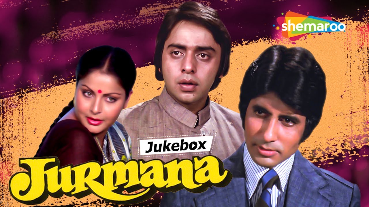 Jurmana Movie Jukebox  RD Burman  Amitabh Bachchan  Rakhee  Lata Mangeshkar Songs