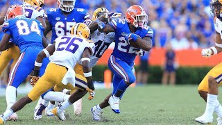 From "florida football with dan mullen" on fox sports florida,
exclusive highlights florida's 27-19 win vs. lsu.