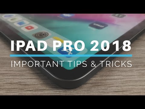 iPad Pro 2018 Tips and Tricks for Beginners
