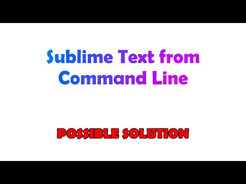 Sublime Text from