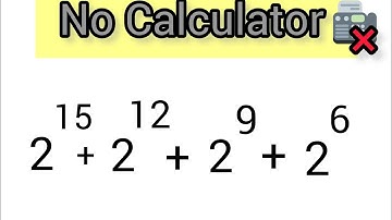Nice Exponential Math Simplification | Algebra | No Calculator !!! @lizaslogicalthinking