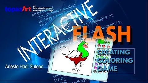 03 Flash Interactivity - How to Create Coloring Game