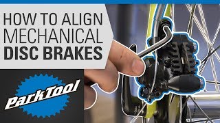 How to Align a Mechanical Disc Brake on a Bike screenshot 3