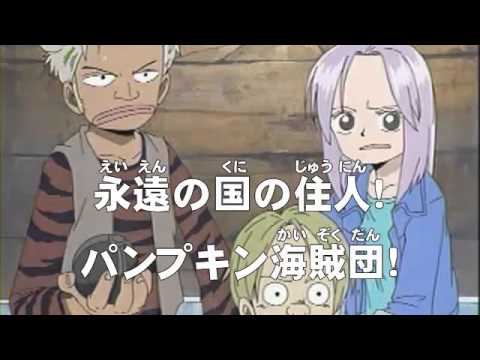 第140話 永遠の国の住人 パンプキン海賊団 ワンピース One Piece アニメのあらすじ動画ブログ