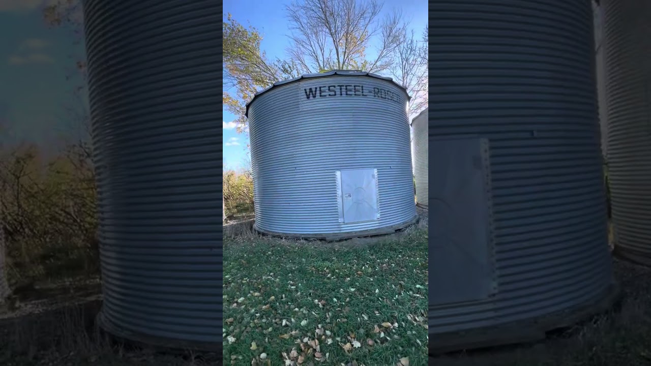 Grain storage on our farm