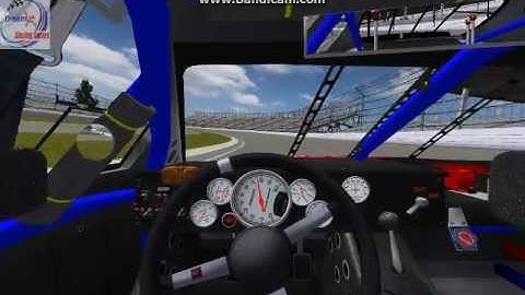 Nice easy lap around Indy in ARCA Sim Racing.