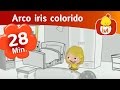 Arco iris colorido - Especial de media hora  | Cartoon para Niños - Luli TV