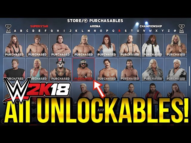 WWE 2K22 Unlockables List, How To Unlock All Characters, Arenas &  Championships