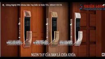 Giới Thiệu Công Nghệ Khóa Vân Tay Kaadas đến từ Đức