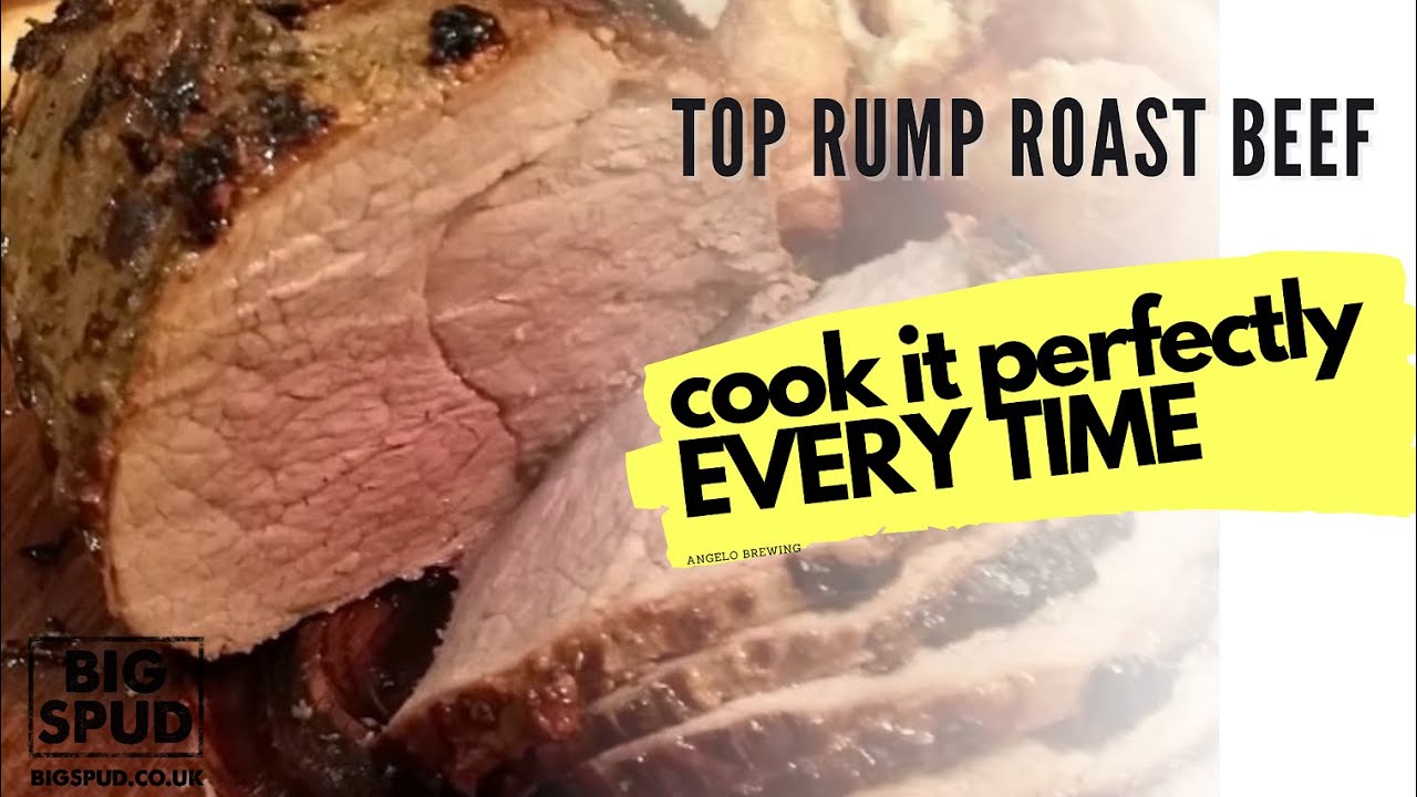 Cook Top Rump Roast Beef Perfectly Every Time Youtube