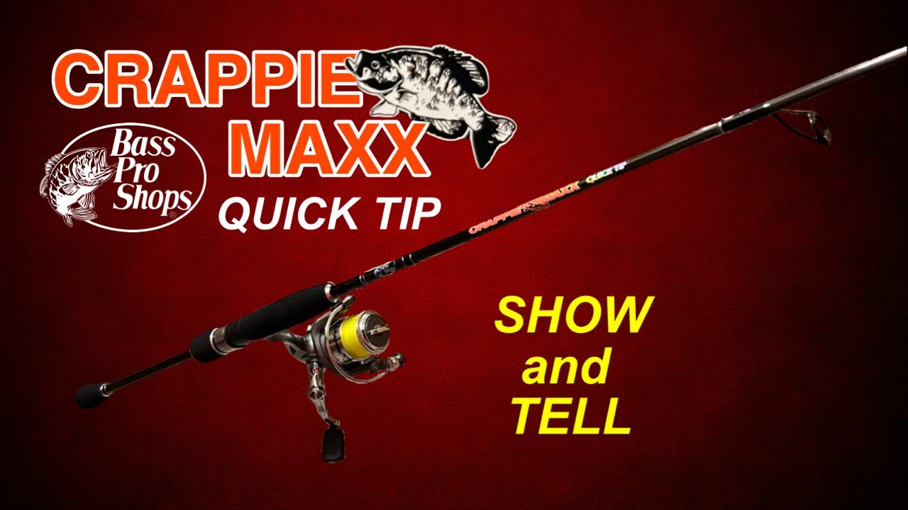 Крафтовая приманка Bass Pro Shops Crappie Maxx: краткий обзор и демонстрация.