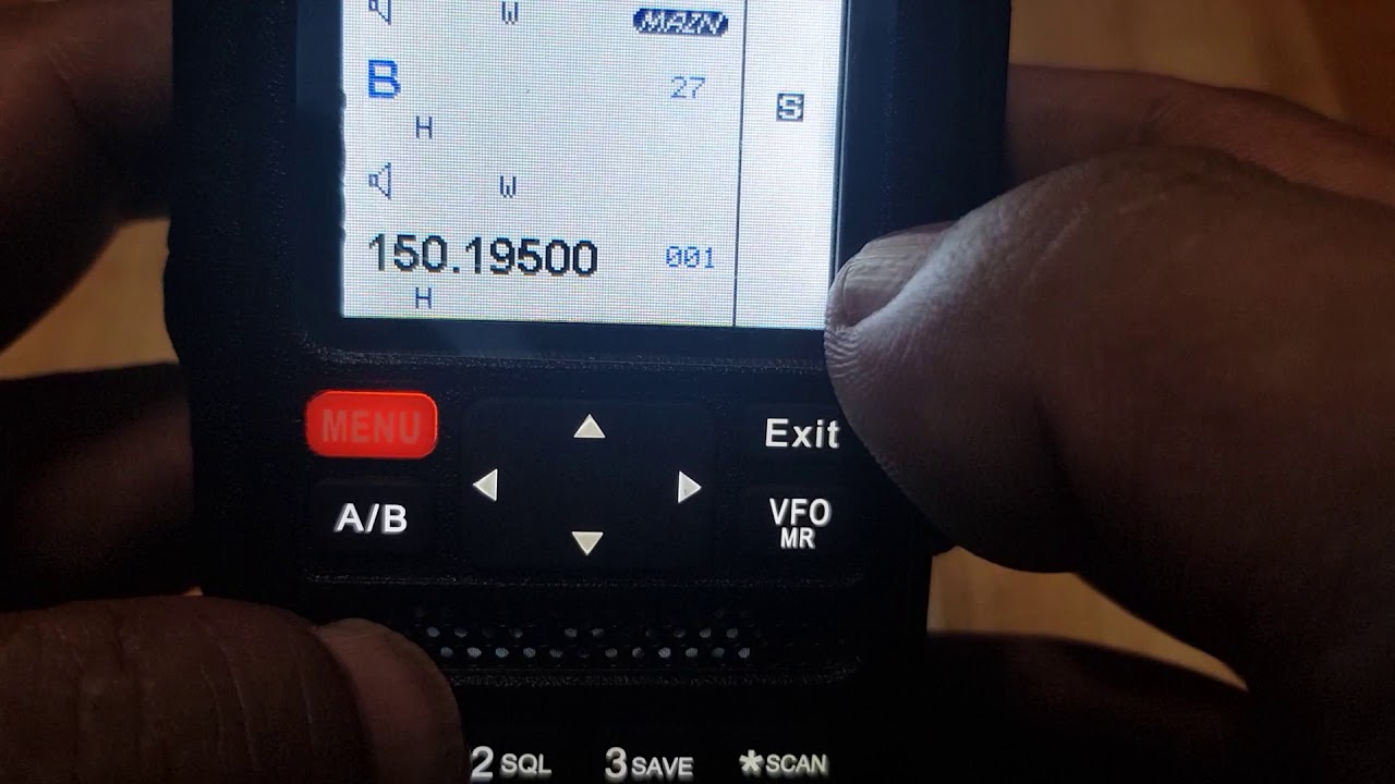 วิธีบันทึกช่องเป็นชื่อ Motorola gp uv650