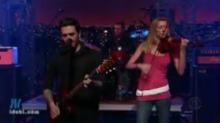 Dashboard Confessional - 'Don't Wait' (Live @ David Letterman 2006) Widescreen Version