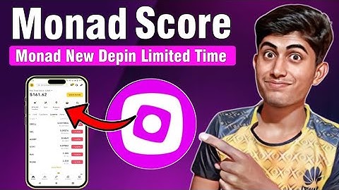 Monad Score DePin Mining Airdrop - Monad Score Run Browser Node Earn Rewards - Join Early Phase