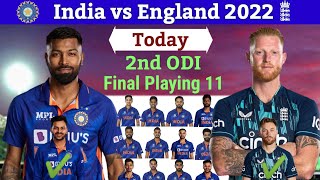 India vs England 2nd ODI 2022 | Match Info and Both Teams Playing 11 | IND vs ENG 2nd ODI Match
