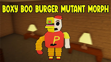 UPDATE  - How To Find BOXY BOO BURGER MUTANT MORPH in Find The Backrooms Morphs