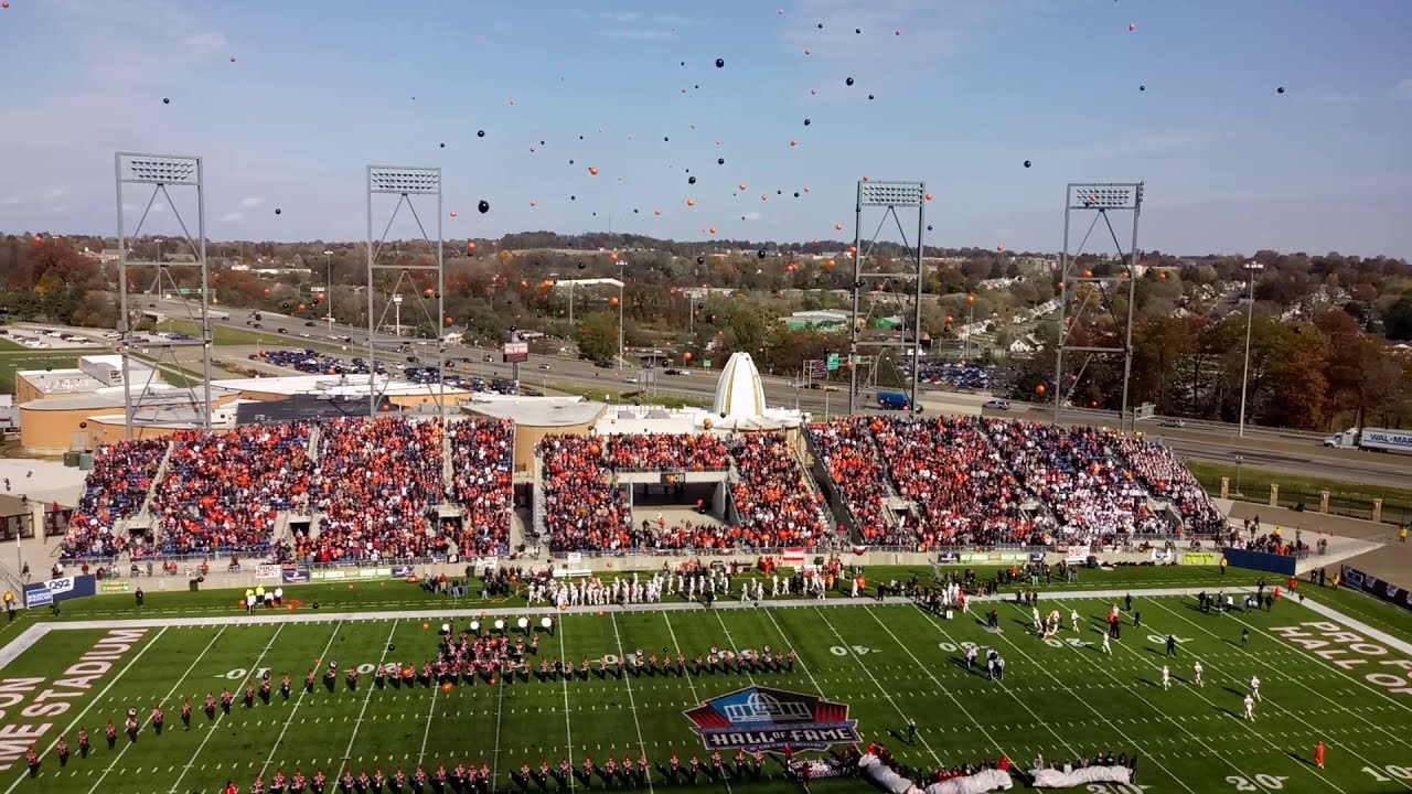 Massillon and McKinley taking the field for the 130th Game YouTube