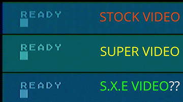 Atari Simple XE Video output mod