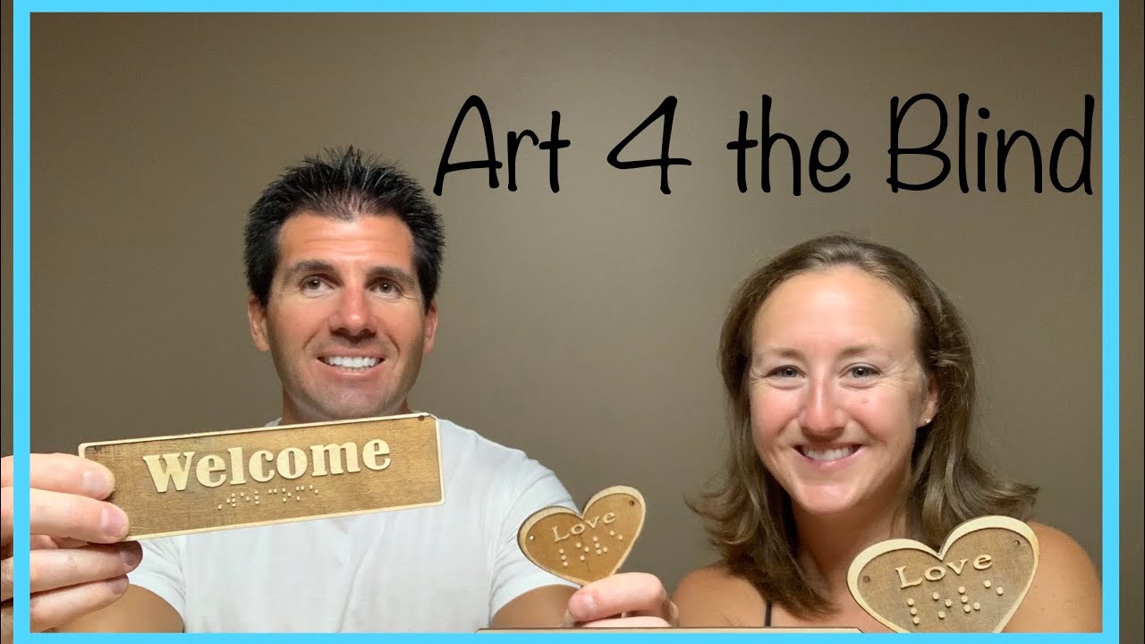 Art 4 the Blind Braille Gifts for Blind, Low Vision, or Visually Impaired People YouTube