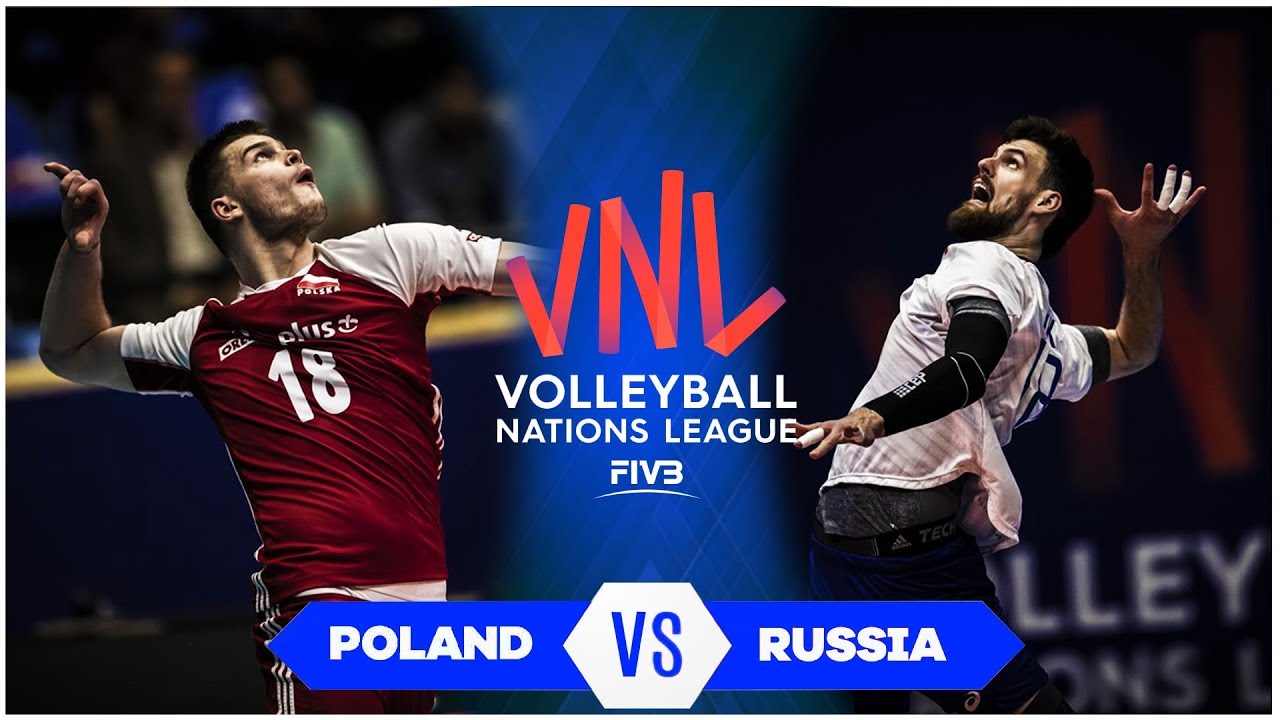 Russia vs Poland | Match Highlights | Men's VNL 2019 (HD) - YouTube