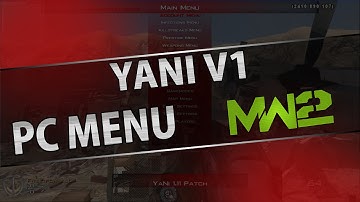 YaNi 1.11 - Mw2 PC Menu