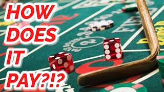 PASS LINE & ODDS  EVERY PAYOUT IN CRAPS #1