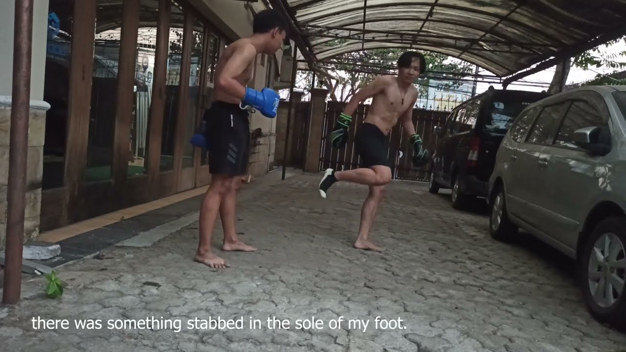 Boxing Sparr Training : month 2 sparring 2