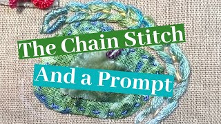 How To Stitch The Chain Stitch and a Prompt