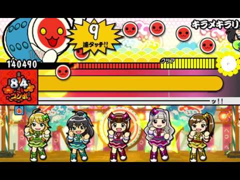 【太鼓の達人 どんとかつの時空大冒険】キラメキラリ（かんたん）【オート動画】
