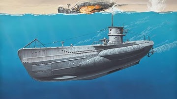Building the U-96 Revell 1/350 Scale German WWII Type VIIC U-boat