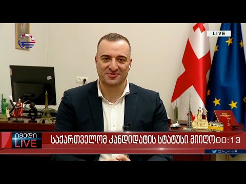 „ქართული ოცნების“ თავმჯდომარის პირველი მოადგილე, რატი იონათამიშვილი გადაცემაში „იმედი LIVE“